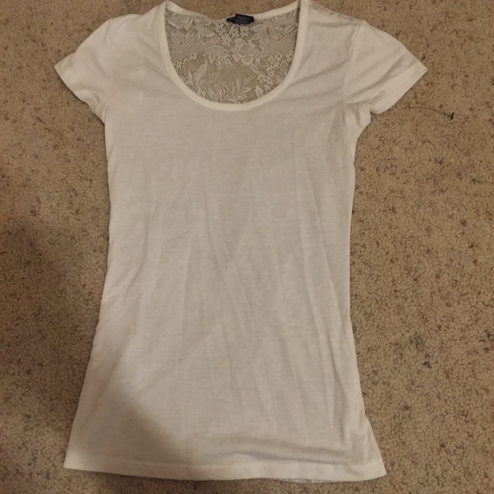 White Lace Tee